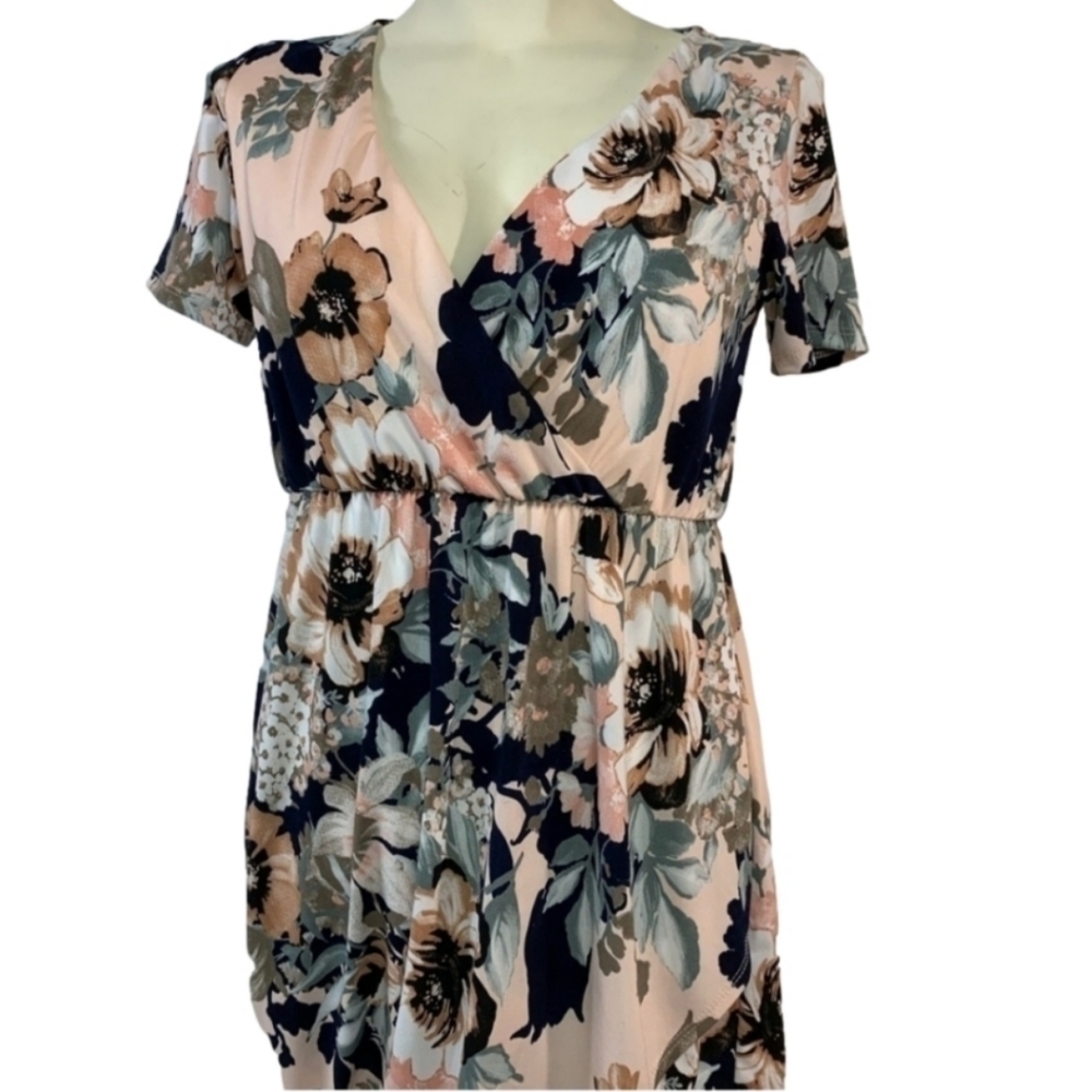 NWT Vanilla Bay Garden Gala High Low Maxi